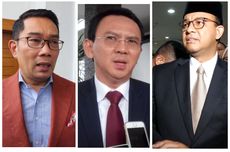 Survei Litbang "Kompas": Anies, Ahok, Ridwan Kamil Nama Teratas yang Pasti Dipilih pada Pilkada Jakarta