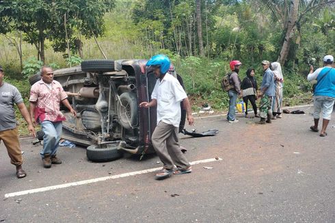 Kecelakaan Maut Tewaskan 3 Orang di Ambon, Sopir Mobil Avanza Jadi Tersangka