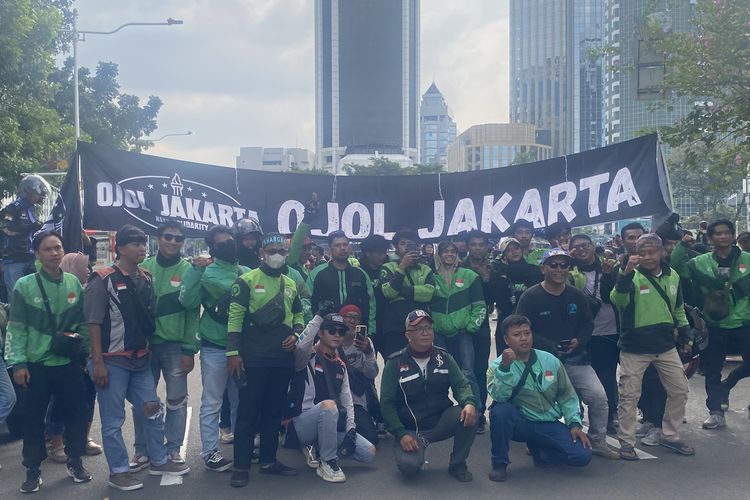 Demo Ojol di Monas Hari Ini, Pengendara Diimbau Hindari Jalan Medan Merdeka