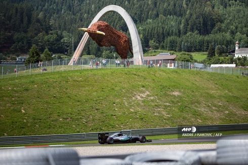 Resmi, FP3 F1 GP Styria Dibatalkan Karena Cuaca Buruk 