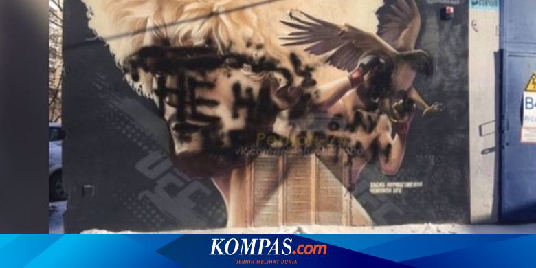 Isu Identitas, Mural Khabib Nurmagomedov Dirusak di Rusia