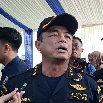 Direktur Jenderal Bea dan Cukai Djaka Budhi Utama 