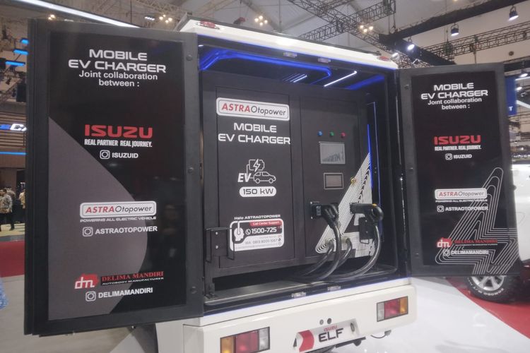 Isuzu Charging Mobile Station di GIIAS 2024