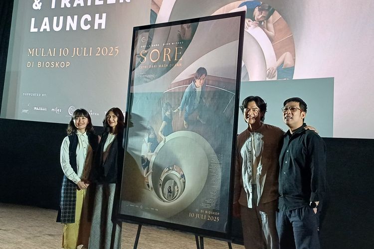 Cerita Film Sore Istri dari Masa Depan Syuting di Kroasia dan Finlandia