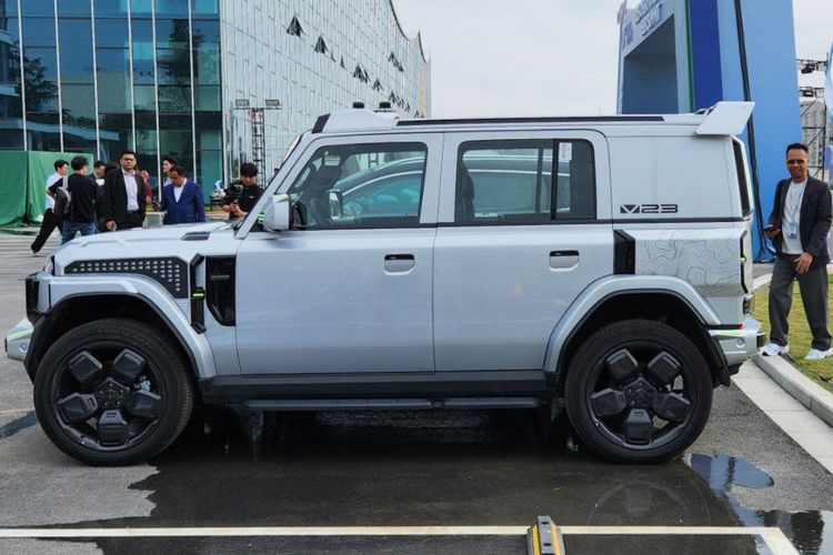 Chery iCar V23 di Wuhu.