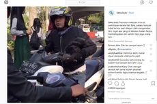 Pengemudi Motor Lawan Arah, Ditegur Malah Marah