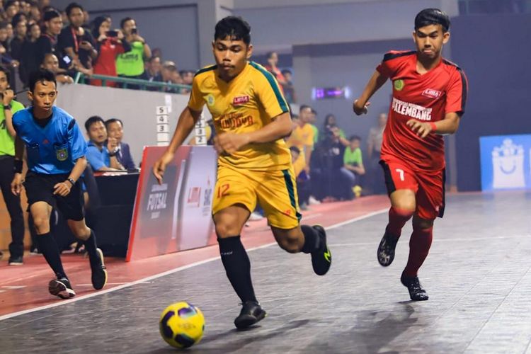 Tim putra Politeknik Sriwijaya menjadi wakil zona Sumatra menuju Liga Mahasiswa Futsal Nationals Season 7 di Universitas Islam Negeri Maulana Malik Ibrahim di Malang, Jawa Timur, mulai 27 November 2019 sampai dengan 6 Desember 2019.
