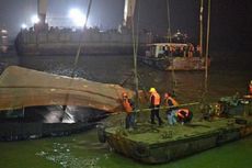 20 Orang Hilang Saat Kapal Tunda yang Baru Diuji Coba Tenggelam di China