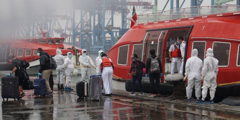 TNI AL Lakukan Evakuasi Medis ABK MV. Norwegia Escape