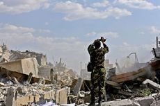 Pasukan Suriah Tembak Jatuh Misil yang Incar Pangkalan Udara di Homs