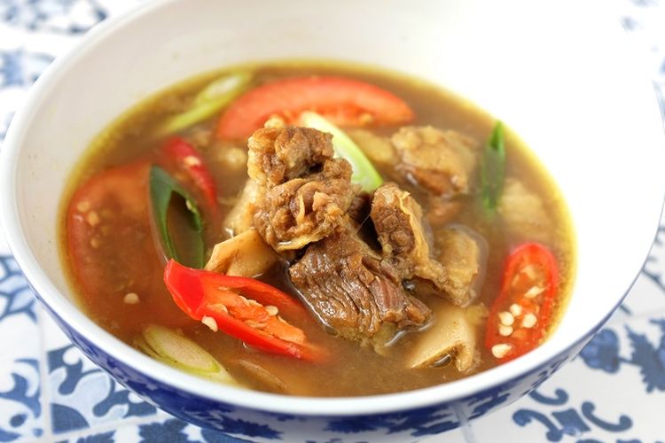 Resep Pindang Tulang Iga Sapi Palembang Kuah Segar