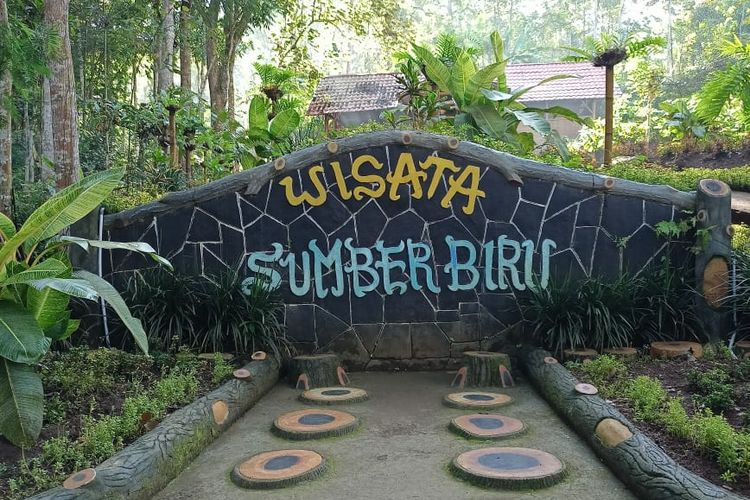Tempat wisata bernama Wana Wisata Sumber Biru di Dusun Wonotirto, Desa Wonomerto, Kecamatan Wonosalam, Kabupaten Jombang, Jawa Timur (dok. Wana Wisata Sumber Biru).