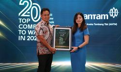 Kinerja dan Reputasi Positif, Antam Masuk 20 Top Companies to Watch 2024