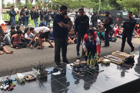 Kampung Narkoba di Palembang Digerebek, 65 Orang Ditangkap