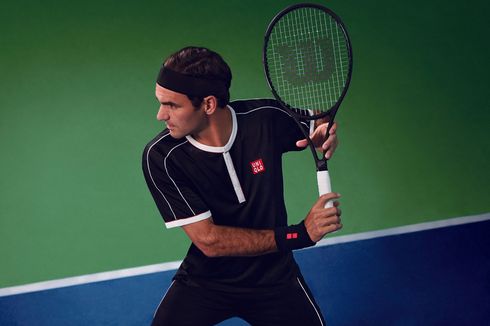Uniqlo Bikin Koleksi yang Terinspirasi Baju Tenis Roger Federer