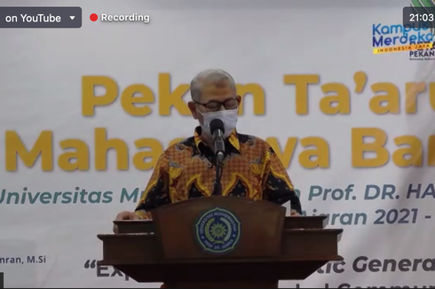 Pekan Ta'aruf Uhamka 2021, Rektor: 