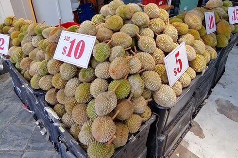 Efek Virus Corona, Toko di Singapura Berikan Durian Gratis