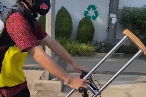 Cerita Pesepeda Disabilitas, 2 Kali Dilarang lewat Jalan Sudirman-Thamrin Saat Pulang Pergi Kantor