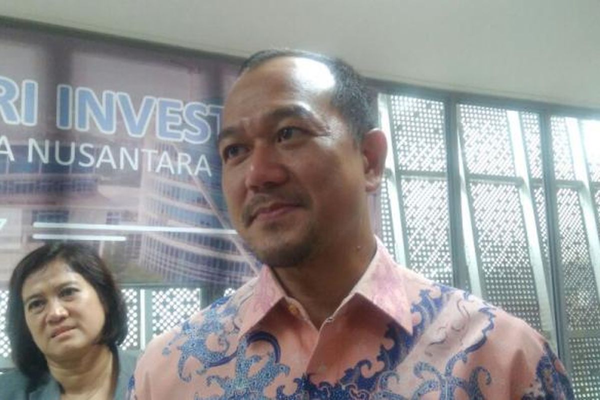 Direktur Pengembangan, Bursa Efek Indonesia, Nicky Hogan di Universitas Multimedia Nusantara, Tangerang, Banten, Selasa (14/2/2017).