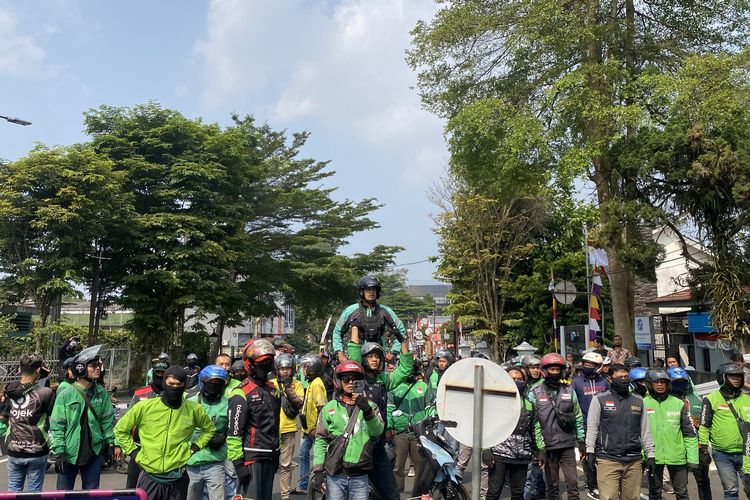 Rekayasa Lalu Lintas dan Jalur Konvoi Demo Ojol Hari Ini di Jakarta