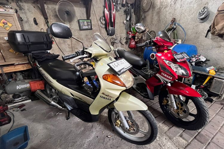 Yamaha Nouvo meluncur pertama kali di Indonesia pada tahun 2002