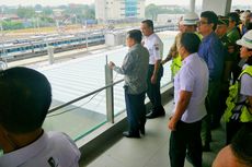 Wapres Kalla Tinjau dan Jajal MRT Jakarta