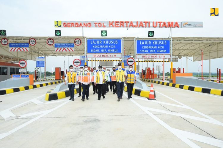 Jalan Tol Akses Bandara Internasional Jawa Barat (BIJB) Kertajati sepanjang 3,38 kilometer