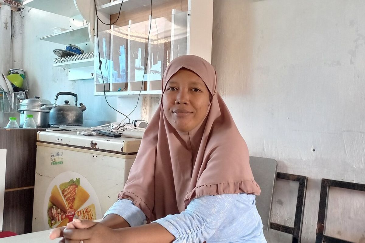 Marta saat ditemui di kediamannya, Sabtu (1/4/2023)