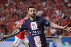 Hasil Benfica Vs PSG, Gol Cantik Messi Dibuyarkan Kesalahan Fatal Rekannya