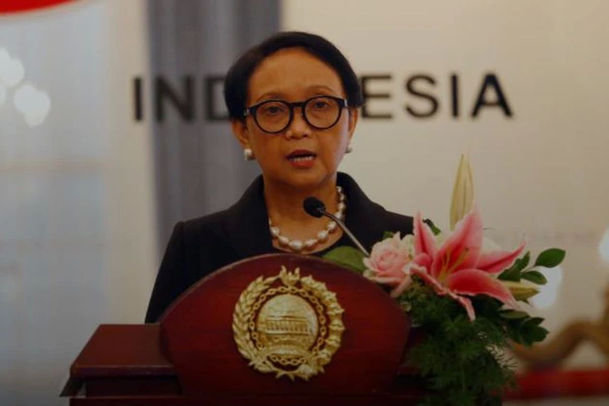 Indonesia's Foreign Minister Retno Marsudi.