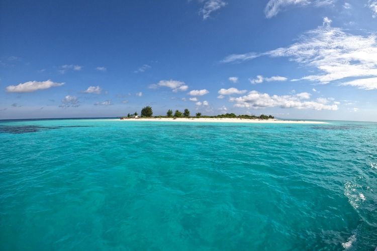 Suasana Pulau Lantigiang Selayar, Kecamatan Takabonerate, Sulawesi Selatan.  Dokumentasi Asri