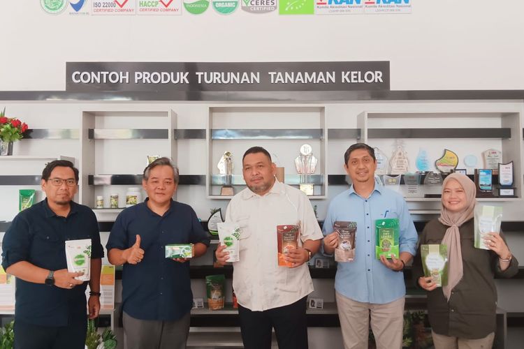 Kunjungan Dirjen Perkebunan ke perusahaan pengembang kelor PT MOI