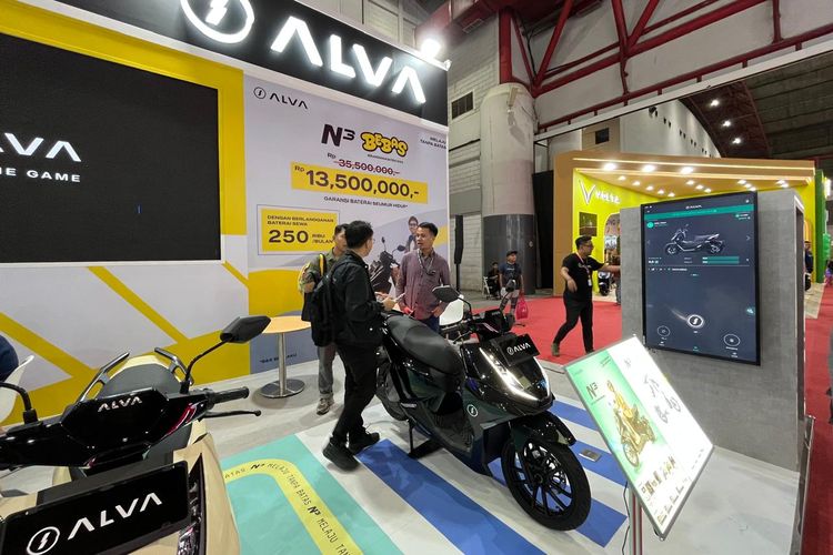 Alva N3 meluncur di PRJ 2025 dengan skema sewa baterai