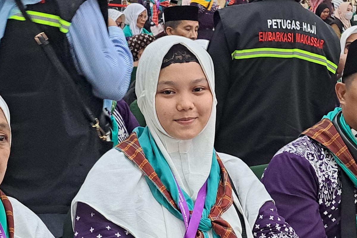 Nurhalimah calon haji termuda asal Polman