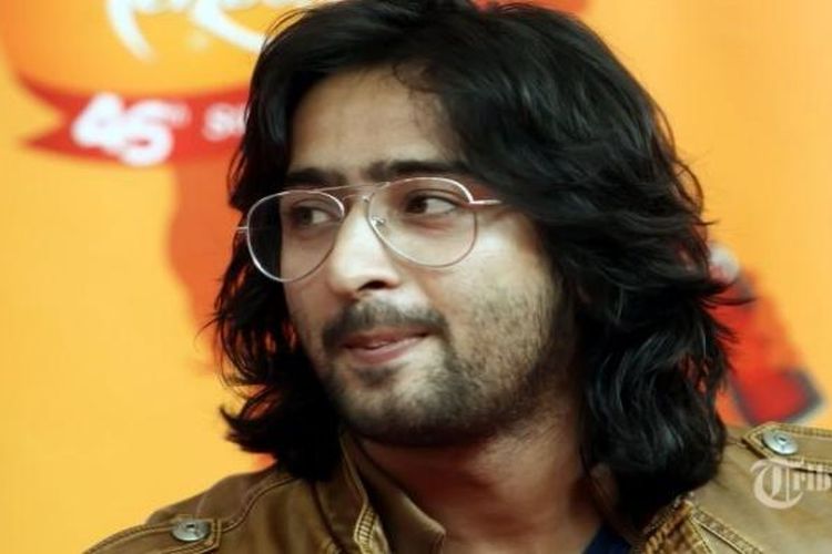 Aktor asal India, Shaheer Sheikh saat mengahadiri acara konferensi pers kedatangan para pemain Mahabharata di Studio ANTV, Epicentrum, Jakarta Selatan, Selasa (30/9/2014). Shaheer Sheikh berperan sebagai Arjuna pada film Mahabharata yang setiap hari ditayangkan di ANTV