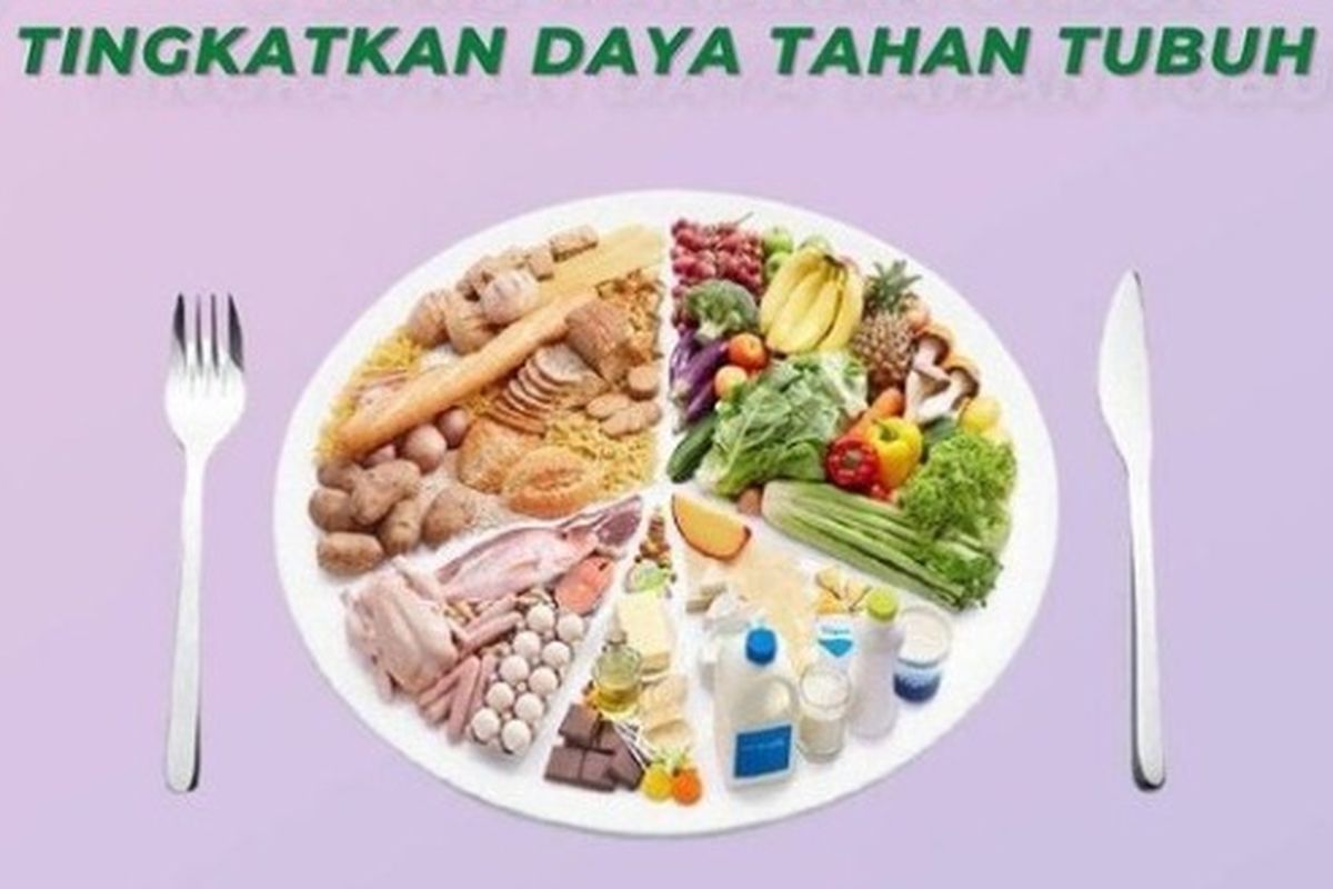 5 jenis makanan untuk tingkatkan daya tahan tubuh.
