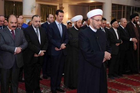 Idul Adha, Presiden Suriah Bashar al-Assad Muncul ke Hadapan Publik