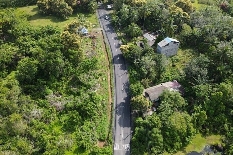 Jalan Tanjung Serdang-Lontar Mulus, Distribusi Kayu Arang Ekspor Kotabaru Lancar