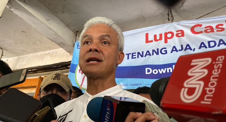 Pertanyakan Hasil Survei, Ganjar: Kenapa Saya Turun Terus, Sambutan Masyarakat Ramai Begini