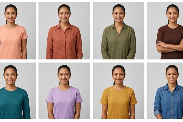18 Warna Baju yang Cocok untuk Kulit Sawo Matang, Bikin Lebih Cerah
