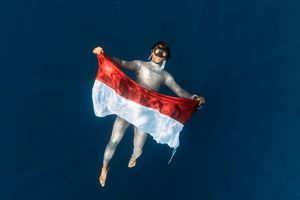 Penyelam Asal Malang Dimas Andika Juara Kompetisi Internasional, Pecahkan 2 Rekor Nasional