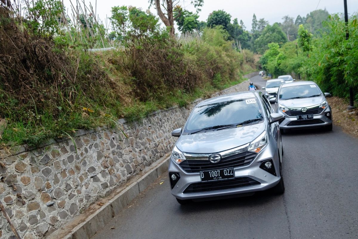 Daihatsu Sigra lakukan test drive di Bandung, Jawa Barat