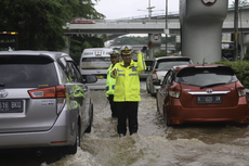 Banjir, Pemerintah Gratiskan Tol Dalam Kota hingga Besok Siang