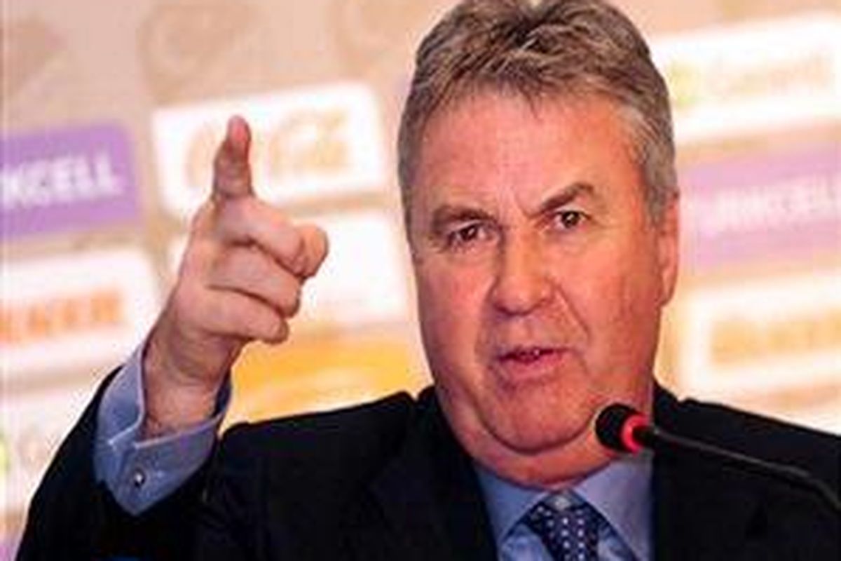 Pelatih Turki, Guus Hiddink.