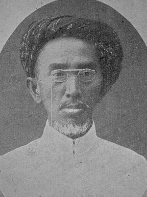 Potret KH Ahmad Dahlan, pendiri Muhammadiyah pada 18 November 1912