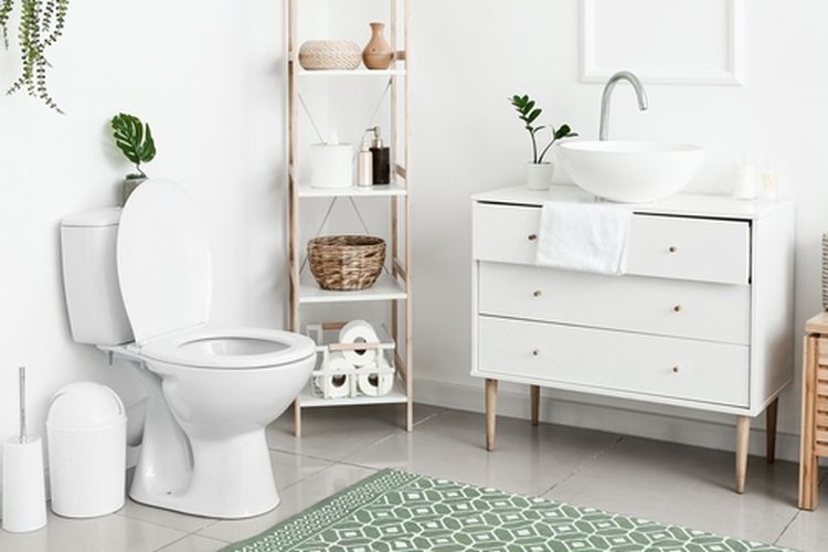 5 Ide Rak Kamar Mandi untuk Memaksimalkan Penyimpanan