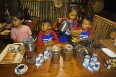 Barista Cilik Turut Beraksi di Festival Ngopi 