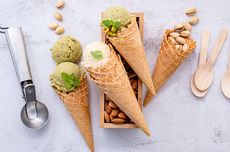 Resep Cone Es Krim Rumahan, Pakai 2 Butir Telur