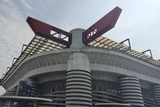 Potret stadion dan museum San Siro dari Kamera Realme GT 6