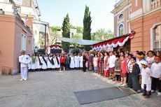 Tandai Peringatan 17 Agustus di Italia, KBRI Roma Pukul Gong